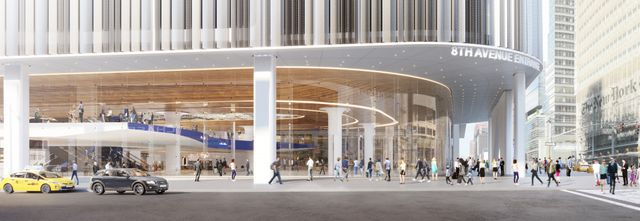 Rendering of a new Port Authority bus terminal